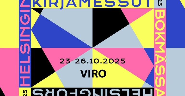 Estonia at the Helsinki Book Fair poster