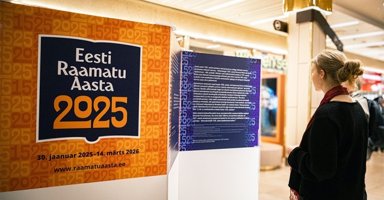 Eesti raamatu aasta 2025 ja värskelt ilmunud raamatud