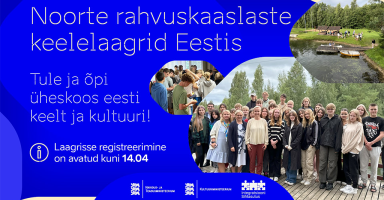 Noorte rahvuskaaslaste keelelaagrid Eestis 2024