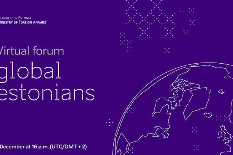The virtual forum for Estonians across the globe will be held on 7 December