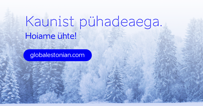 Häid jõule ja õnnelikku uut aastat kõigile üle ilma!