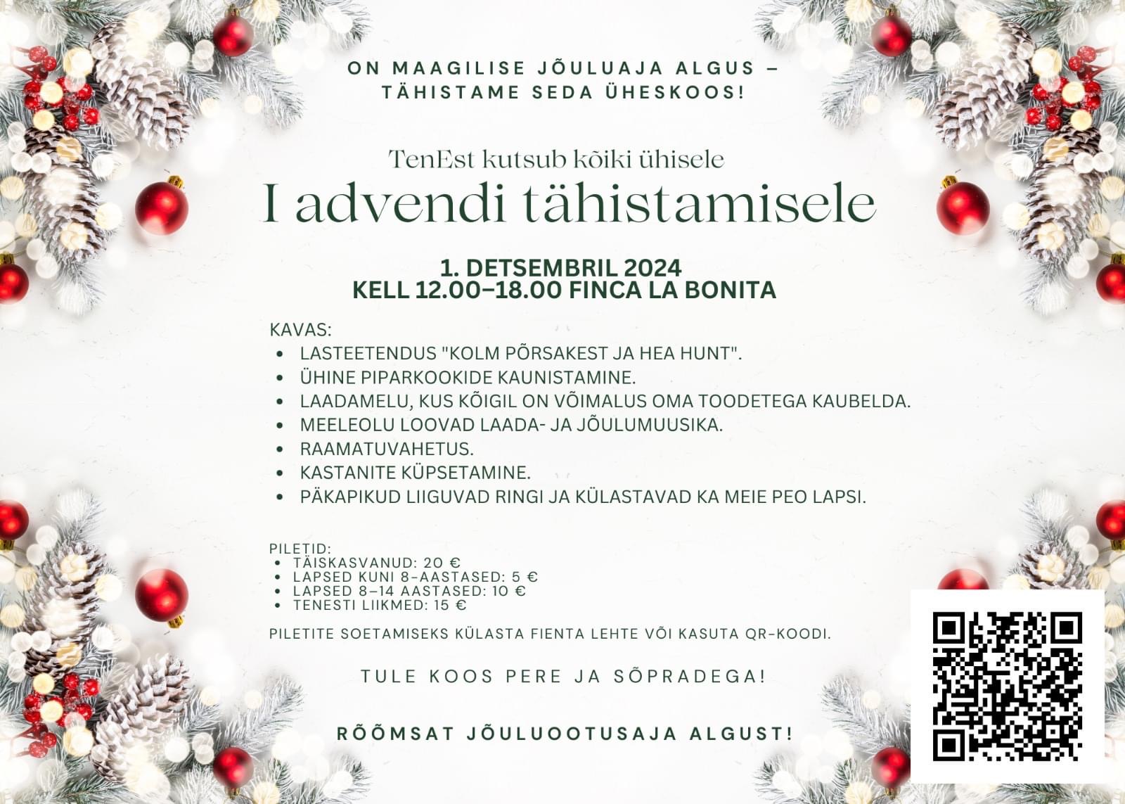 I advent Tenerifel