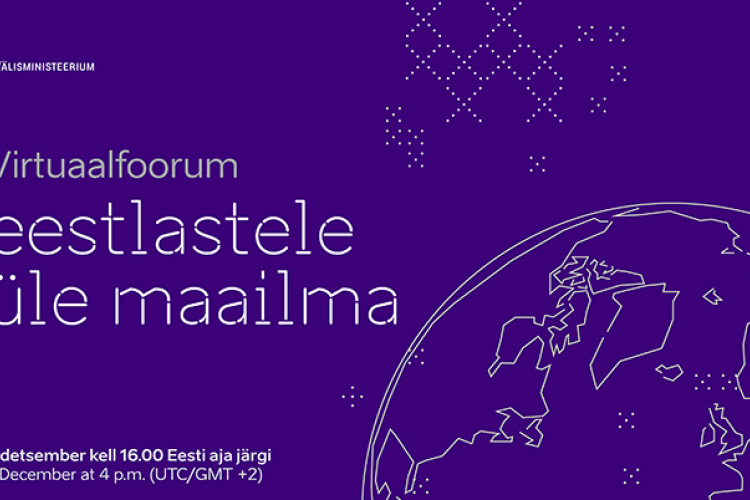 Virtuaalfoorum eestlastele üle maailma toimub 7. detsembril