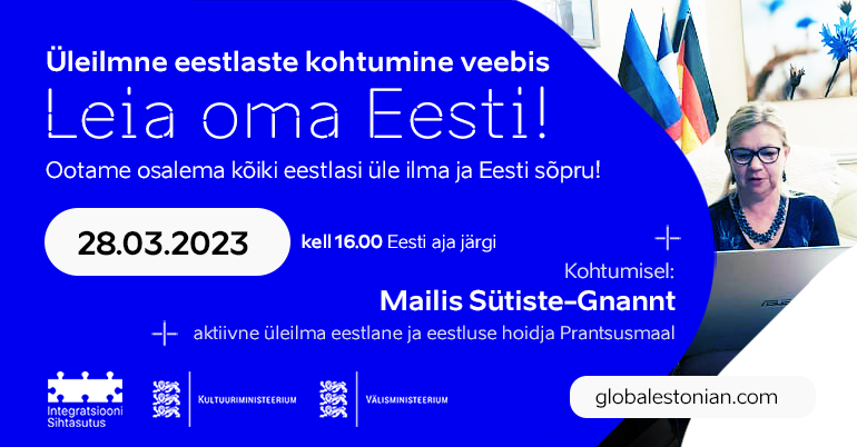 Global Estonian | Find your own Estonia! Join an online meeting of