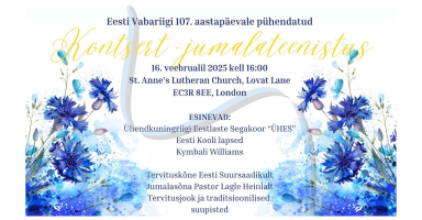 EV 107: London (kontsert-jumalateenistus)