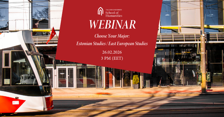 Webinar-Estonian Studies and East European Studies at TLU