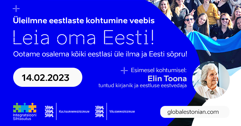 Global Estonian | Find your own Estonia! Join an online meeting of
