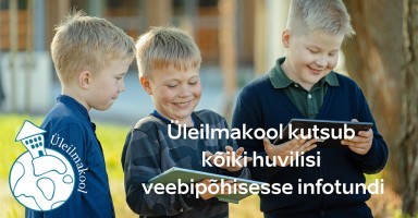 Üleilmakool kutsub kõiki huvilisi veebipõhisesse infotundi