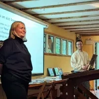 Tuuli-Emily Liivat ja Reijo Roos - loeng Soomes eesti noorte tegevuse kohta