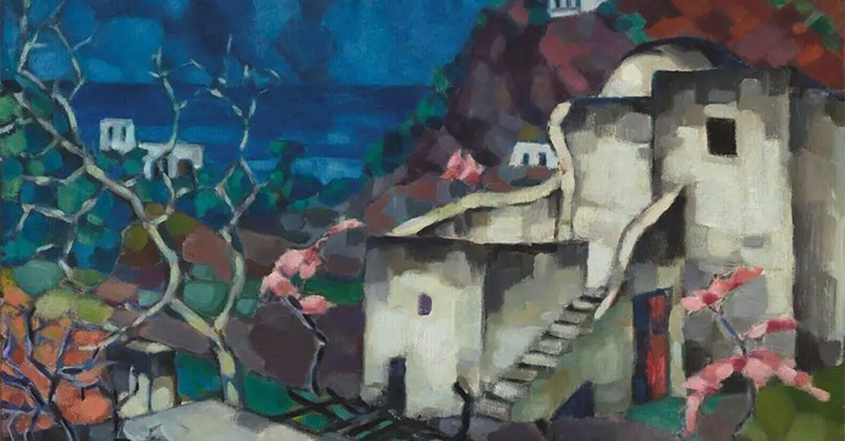 Konrad Mägi “Capri motiiv” Autor/allikas: Allee galerii