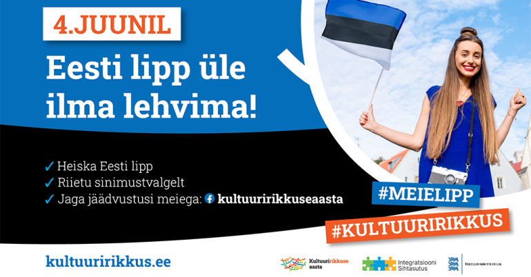 Tähistame Eesti lipu päeva üle ilma