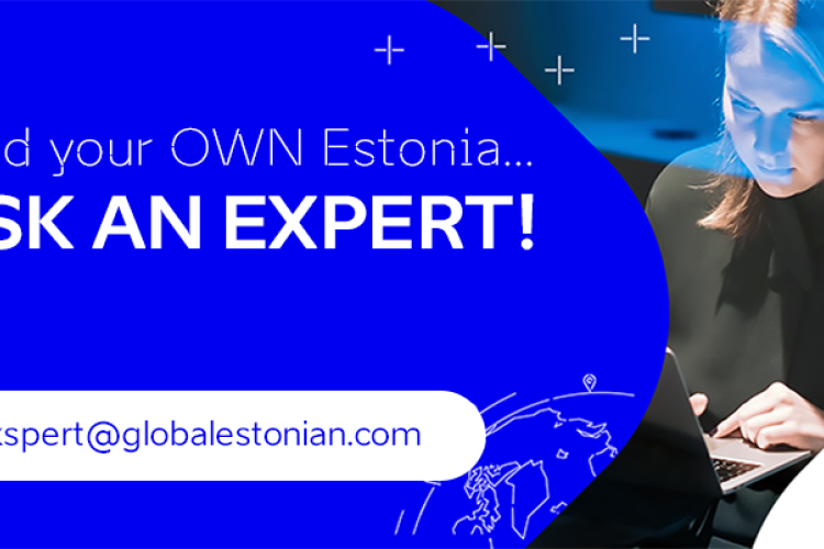 Ask an expert! A new section in the Global Estonian online portal