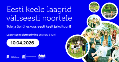 Eesti keele laagrid väliseesti noortele 2026