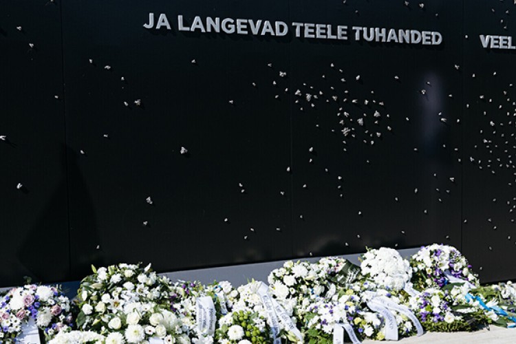 Victims of Communism memorial in Tallinn
