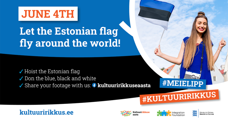 Let’s celebrate Estonian Flag Day around the world