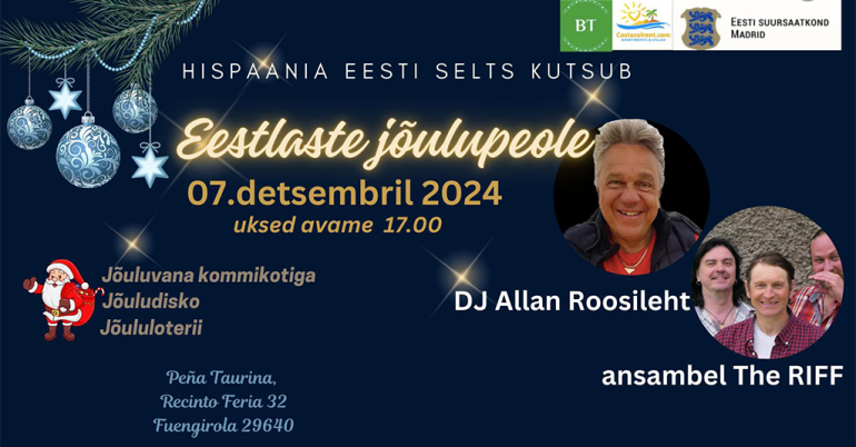 Hispaania Eesti Selts - Jõulupidu