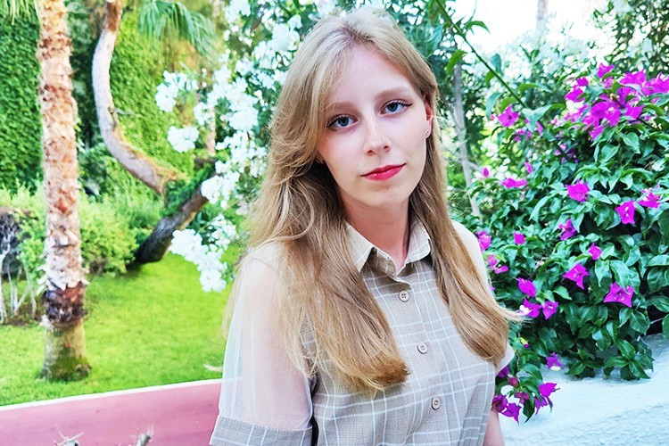 Polina Lihogrud Välisministeeriumi üleilmse eestluse ja kultuurdiplomaatia osakonna praktikant