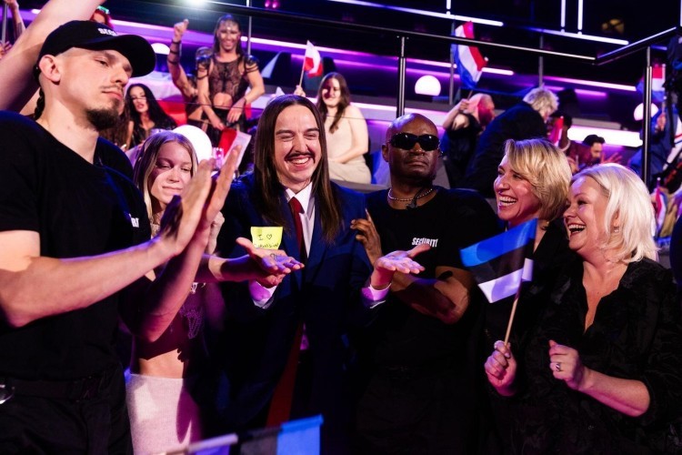 Eurovisiooni esimese poolfinaali green room'i melu (Foto: Corinne Cumming / EBU)