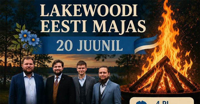  Lakewoodi Eesti Maja: Võidupüha ja Jaanipäeva