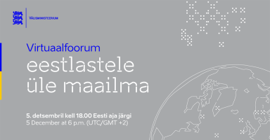 Virtuaalfoorum eestlastele üle maailma toimub 5. detsembril 2025