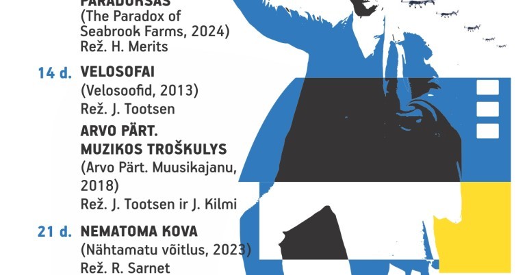 Eesti Filmipäevad Užupises 2025: programm