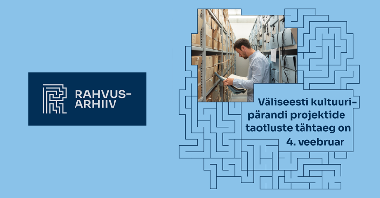 2026. aasta väliseesti kultuuripärandi projektide taotlusvoor on avatud