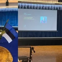 Anna-Lisa Merilind, Eesti Vabariigi saatkonna Washingtonis poliitikaküsimuste nõunik, pidas ettekande teemal „Eesti täna.“