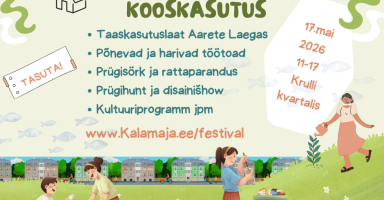 Kalamaja Taaskasutusfestivali plakat