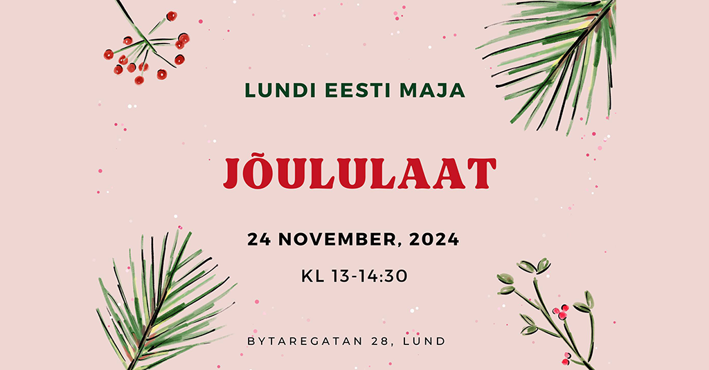 Lundi Eesti Maja - Jõululaat