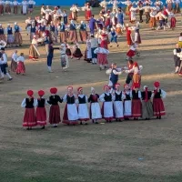 Oslo Vikings at the XXI Dance Celebration. Author/Source: Raido Bergstein (2025)