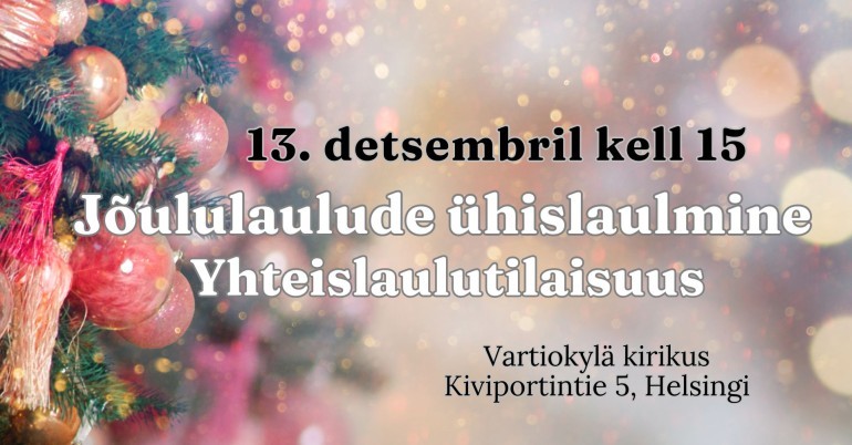 Yhteislaulutilaisuus