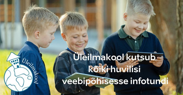 Üleilmakool kutsub kõiki huvilisi veebipõhisesse infotundi