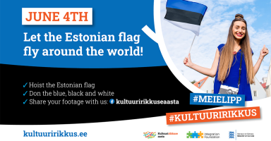 Let’s celebrate Estonian Flag Day around the world