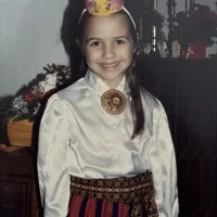 Kiirstin in child rahvariided