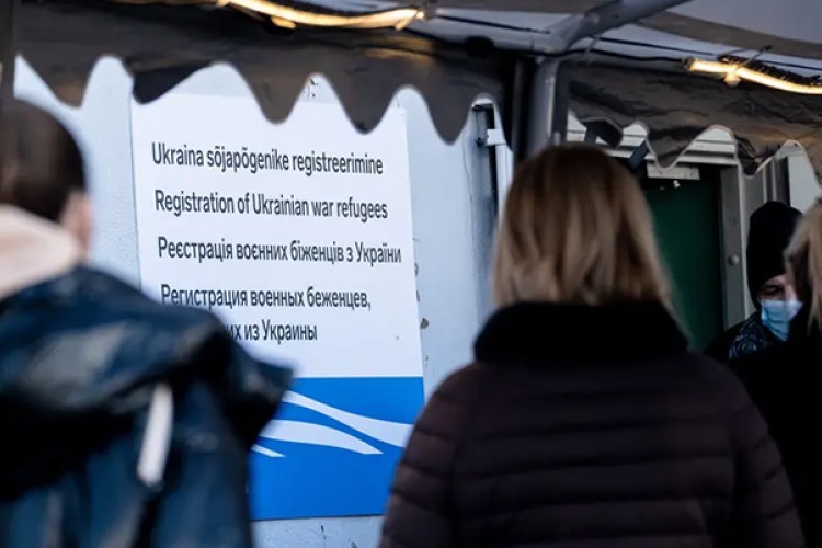  Ukrainian war refugees arriving in Tallinn in March 2022. Source: Ken Mürk/ERR