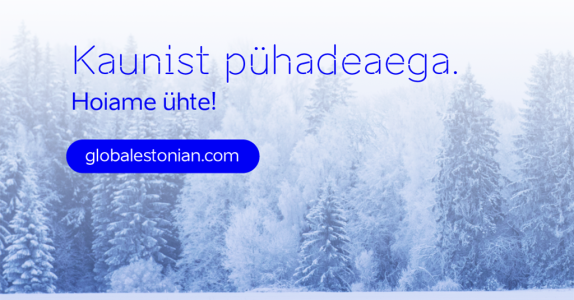 Häid jõule ja õnnelikku uut aastat kõigile üle ilma!