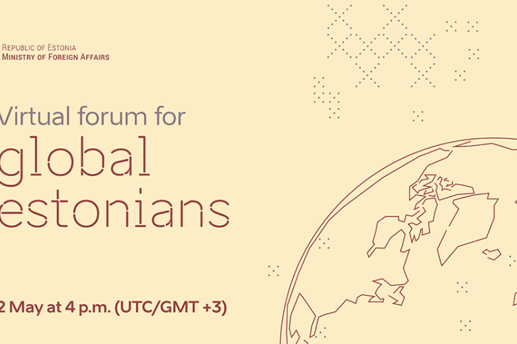Virtual forum for Estonians across the globe will be held on May 2