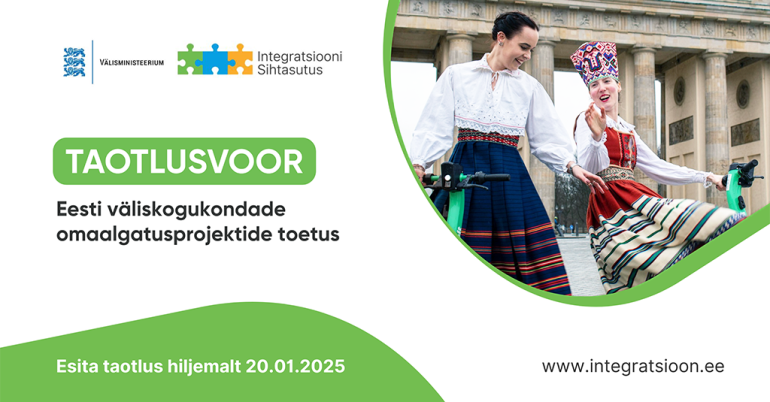 Eesti väliskogukondade omaalgatusprojektide toetus 2025