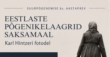 Näitus Riigikogu näitusesaalis „Eestlaste põgenikelaagrid Saksamaal“