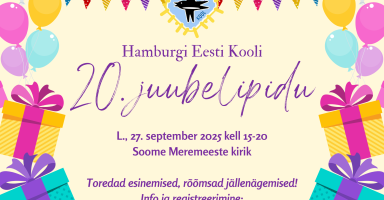 Hamburgi Eesti Kooli 20. juubelipeo kutse