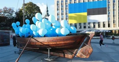 Fotod: Tallinnas meenutab "Pisarate paat" 1944. aasta suurpõgenemist