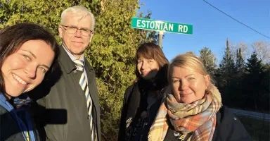 Legendaarne Eesti laste suvelaagri koht Jõekäärus, Ontarios. Piirkonna tänavanimed on kõik Eestipärased.