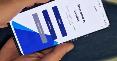  SayEst- the first mobile app for learning Estonian pronunciation