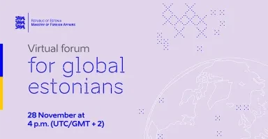 Virtual forum for Estonians around the world will take place on November 28