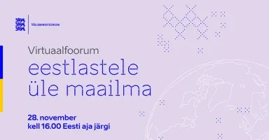 Virtuaalfoorum eestlastele üle maailma toimub 28. novembril